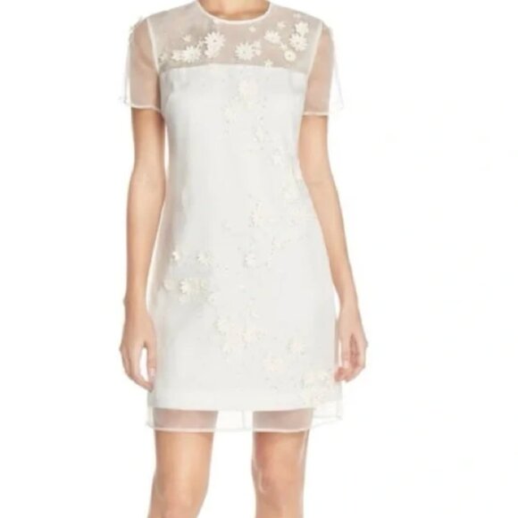 Ted Baker London Dresses & Skirts - Ted Baker Findon Embellished Silk Organza Dress - NWT SIZE US 6